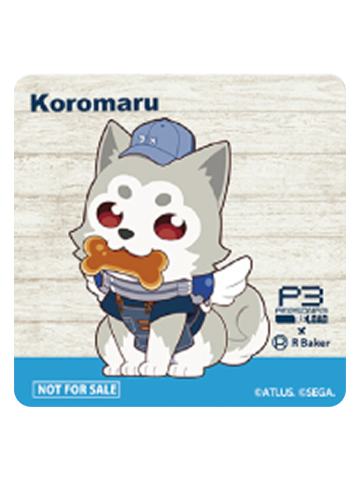 虎狼丸-P3R Baker联动cafe特典杯垫