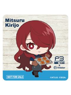 桐条美鹤-P3R Baker联动cafe特典杯垫