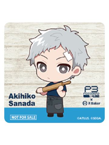 真田明彦-P3R Baker联动cafe特典杯垫