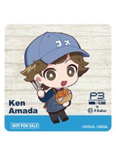 天田乾-P3R Baker联动cafe特典杯垫