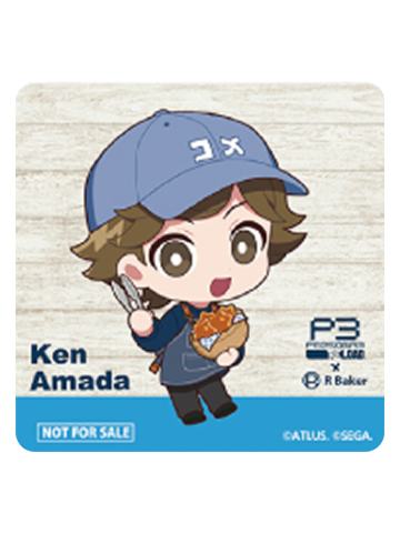 天田乾-P3R Baker联动cafe特典杯垫