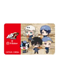 多人1(随餐小卡)-P5R Baker联动cafe随餐周边