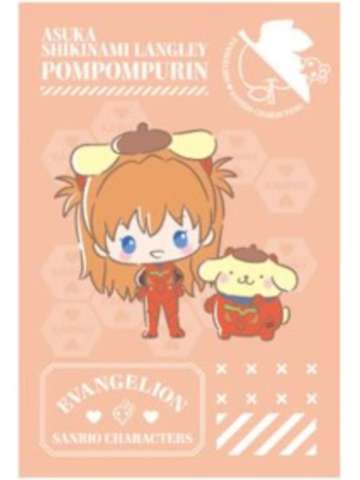 惣流·明日香·兰格雷-三丽鸥联动特典明信片