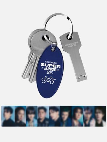 Super Junior25专辑周边 U盘钥匙扣