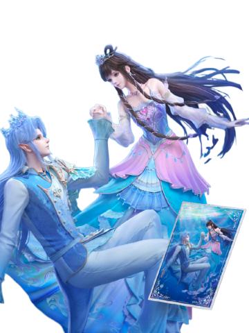 水帝&默儿款-默水玲珑系列亚克力色纸