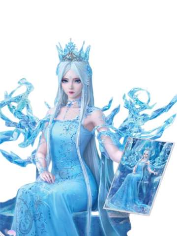 冰帝款-默水玲珑系列亚克力色纸