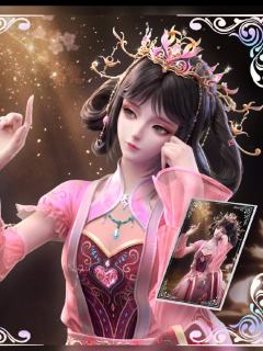 丽公主款-默水玲珑系列亚克力色纸