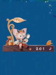 玲娜贝儿-上迪25万圣节系列号码牌