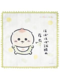 栗子馒头-baby系列蕾丝纱布手巾