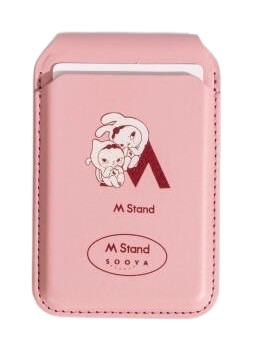 有咖为Ban磁吸卡包-粉色