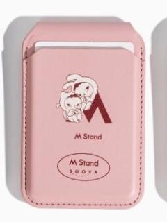 有咖为Ban磁吸卡包-粉色