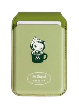 有咖为Ban磁吸卡包-绿色