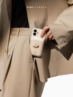 有咖为Ban磁吸卡包-黄色-资料图