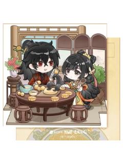 李火旺&李岁(满赠明信片)-秋夜共明系列徽章