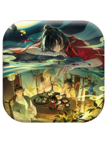 插画款(桂香依旧)-秋夜共明系列徽章