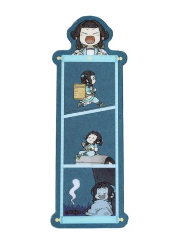 李清凝1-蓝溪镇漫画书签