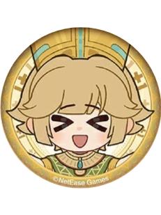 应声虫-尼尼河畔系列44mm吧唧