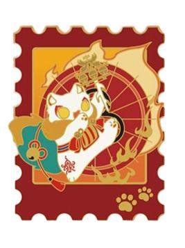 铃彦姬-卷织千忆系列猫咪金属冰箱贴
