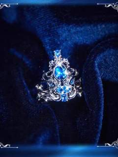 水玲冠戒指（男款）-默水玲珑系列戒指