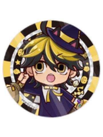 羽宫一虎-公主cafe扑克牌Q版吧唧