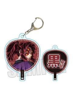 黑死牟-BH无限城篇团扇挂件