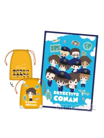 远山和叶-B赏毛毯带收纳袋