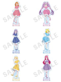 波点连衣裙立牌