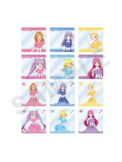 波点连衣裙亚克力透卡