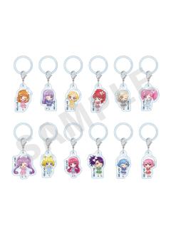 波点连衣裙Q版挂饰