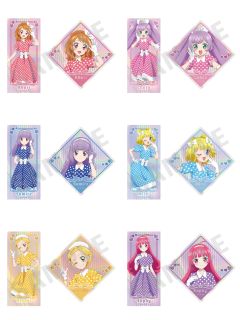 波点连衣裙极光贴纸套装