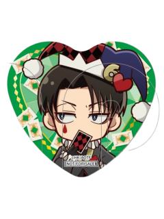 利威尔·阿克曼-公主咖啡联动扑克牌系列满赠心形吧唧