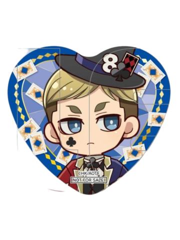 艾尔文·史密斯-公主咖啡联动扑克牌系列满赠心形吧唧