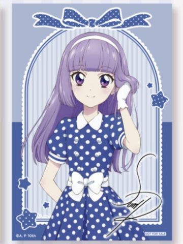 冰上堇-波点连衣裙特典卡片