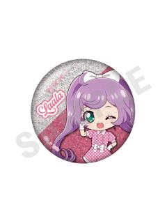 真中啦啦-波点连衣裙Q版闪吧唧