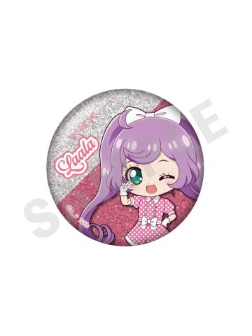 真中啦啦-波点连衣裙Q版闪吧唧