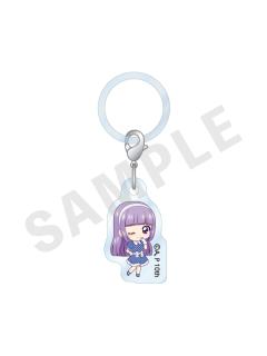 冰上堇-波点连衣裙Q版挂饰