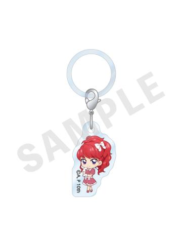 红林珠璃-波点连衣裙Q版挂饰