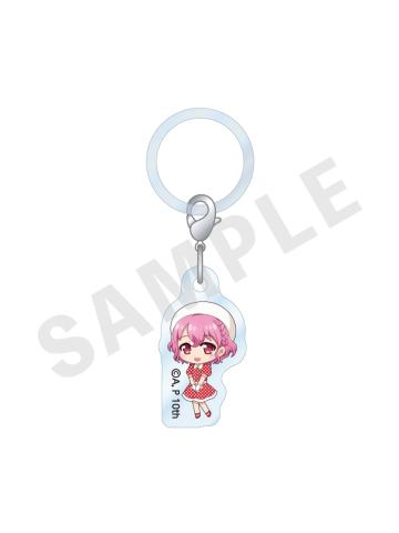 莉安娜-波点连衣裙Q版挂饰