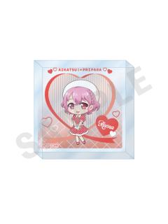 莉安娜-波点连衣裙亚克力块