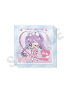 真中啦啦-波点连衣裙亚克力块