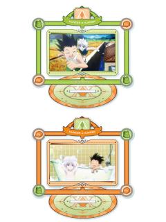 杰·富力士&奇犽·揍敌客A-HUNTER GAME系列场景立牌