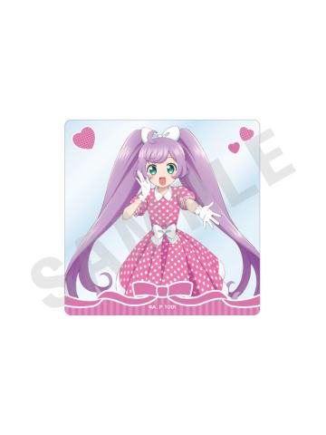 真中啦啦-波点连衣裙亚克力透卡