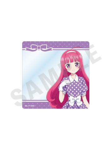 北条索菲-波点连衣裙亚克力透卡