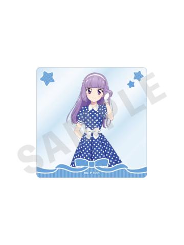 冰上堇-波点连衣裙亚克力透卡