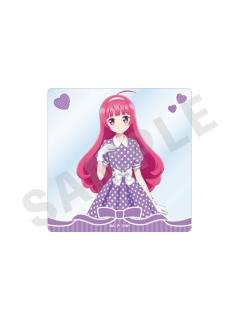 北条索菲-波点连衣裙亚克力透卡