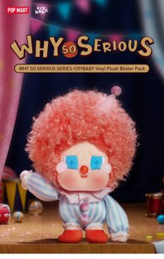 WHY SO SERIOUS系列搪胶毛绒吊卡-资料图