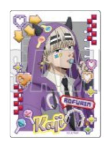 梶莲-agf派克大衣亚克力卡