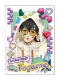 十龟条-agf派克大衣亚克力卡