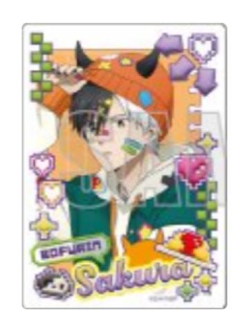 樱遥-agf派克大衣亚克力卡