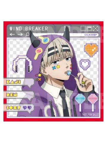 梶莲-agf派克大衣特典贴纸